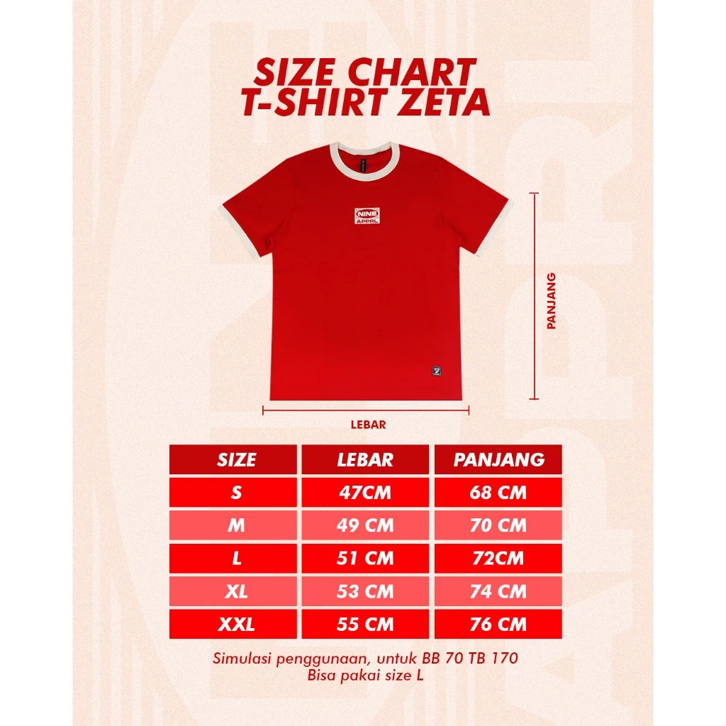 t shirt nine zeta cream t shirt nine zeta cream