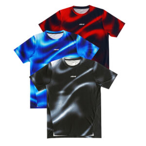 nine apparel nine stride red blue black